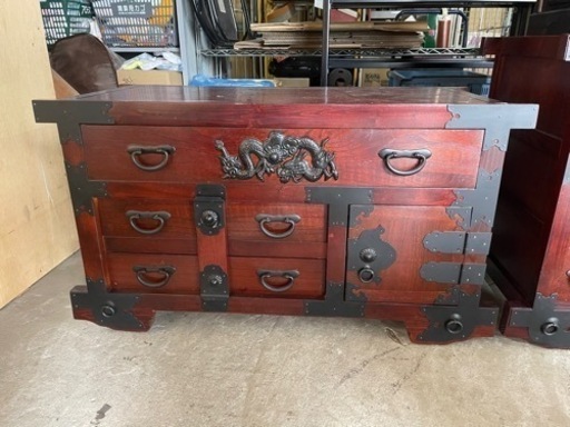 ②箪笥 船箪笥 タンス　家具 収納家具 キャビネット