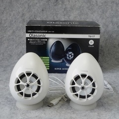 Olasonic オラソニック TW-S7(W) USBスピーカー 美品！の画像