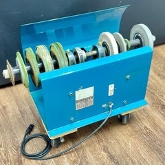 ○動作品■清水製作所 彫刻用刃物とぎ機 刃物研ぎ機 研磨機 鑿 ...