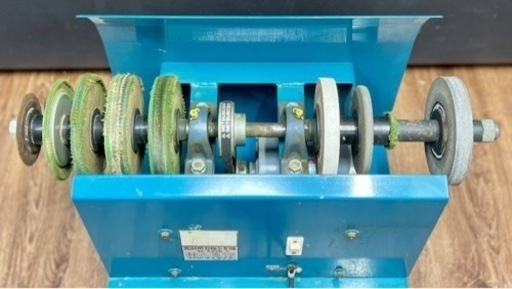 ○動作品■清水製作所 彫刻用刃物とぎ機 刃物研ぎ機 研磨機 鑿 彫刻刀 大工 本職 電動工具 M-10N 100V 50/60Hz 中古品■ジモティ姫路