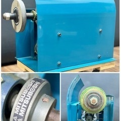 ○動作品■清水製作所 彫刻用刃物とぎ機 刃物研ぎ機 研磨機 鑿 彫刻刀 大工 本職 電動工具 M-10N 100V 50/60Hz 中古品■ジモティ姫路の画像