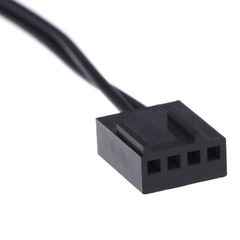 4ぴんとIDE電源から5ポートスプリッタアダプタ変換　ハブ冷却ファン　CPUクーラーの画像