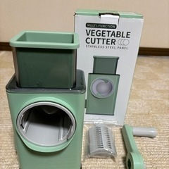 未使用 手回し野菜スライサ