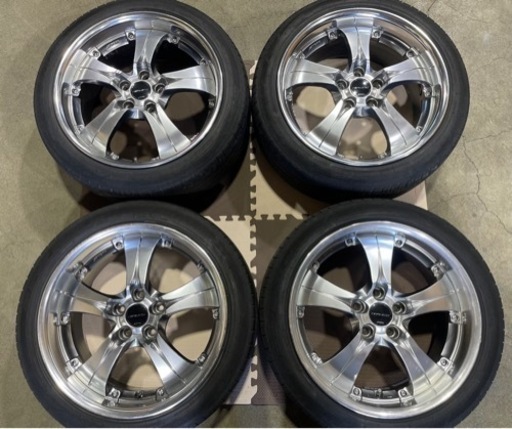 リム有り！ドリケツ！WORK18インチセット