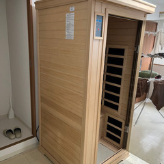 遠赤外線サウナ　1人用ゆったりサイズの画像
