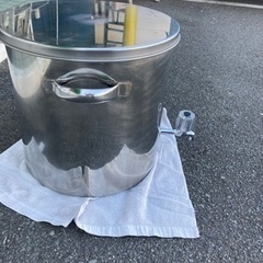 水栓蛇口付き寸胴　リサイクルショップ宮崎屋　佐土原店　25.7.29Fの画像