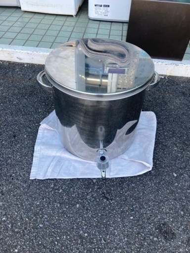 水栓蛇口付き寸胴　リサイクルショップ宮崎屋　佐土原店　25.7.29F