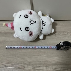 お値下げしました❣️ちいかわ　ハピバBIGぬいぐるみの画像