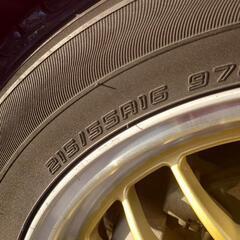 交換してください。30 50 プリウス インプレッサ レガシィ ウィッシュ 16インチ タイヤホイール 215/55r16  − 北海道
