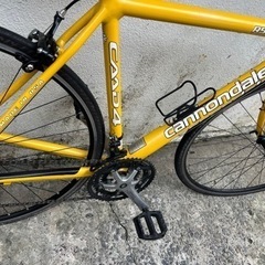 US🇺🇸9段ギアCANNONDALE R500ロードバイク自転車街乗り通勤車通学車🍉プロフ必読の画像