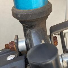 子供用自転車＋ヘルメットの画像