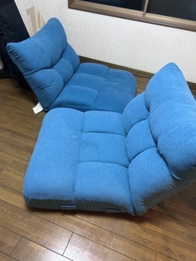 ニトリ！つながるポケットコイル座椅子！二つセット✴︎旭川市内、近郊お届けします！