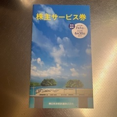 JR東日本株主優待  株主サービス券冊子　のみ