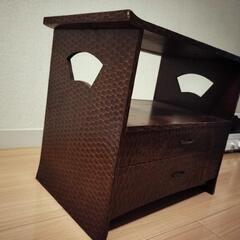 鎌倉彫り　和家具の画像