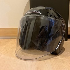 黒ヘルメット  フルフェイスの画像