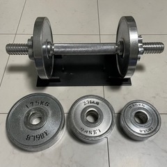 【購入者決定】クローム ダンベルセット