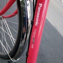 値下げ！！！　電動自転車 電動アシスト自転車　中古　Panasonic　Lithium ViVi DX　内装3段変速　タイヤ26インチ　の画像