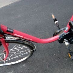 値下げ！！！　電動自転車 電動アシスト自転車　中古　Panasonic　Lithium ViVi DX　内装3段変速　タイヤ26インチ　の画像