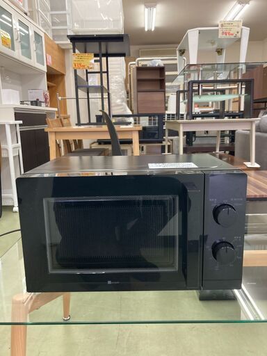 【リサイクルショップ　ピカソ　小松原】2022年製 ニトリ 西日本専用 60Hz 単式電子レンジ BK ブラック MM720CUKN4 ★9557★