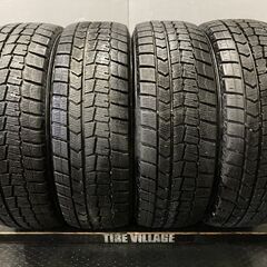 DUNLOP WINTER MAXX WM02 185/60R15 15インチ スタッドレス 4本 22年製 バリ溝 フィット シエンタ ヤリス等　(KTO027) 