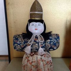 ひな人形　昭和35年　浅草橋 人形の田辺 木目込み で有名 田辺 雛人形の画像