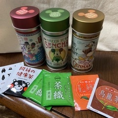 ティーバッグ６個とディズニーの空き缶３個セット