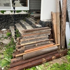 受付停止中　小屋の解体と焼石