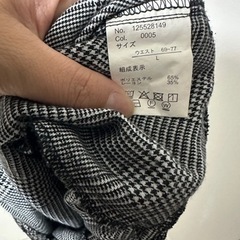 お値下げしました！千鳥柄　パンツの画像