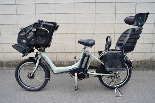  {受付中}?⭐️特価⭐?電動自転車 ブリヂストン 20インチ 子供乗せ 中古 041802
