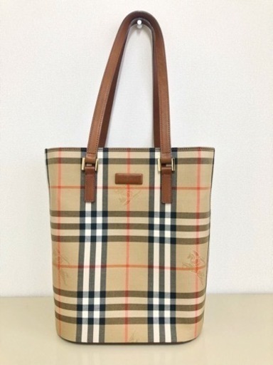 Burberry　バッグ　　ショルダーバッグ　ノバチェック　シャドーホース