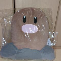 ディグダ ポケットモンスター ポケモン ぬいぐるみクッション