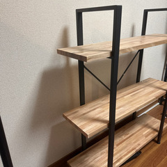 棚、ラック、本棚、オープンラックの画像