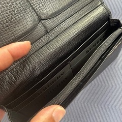 Burberry 長財布　黒の画像