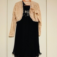 値下げ【Axes femme】パーティードレス＋ボレロの画像