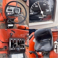 久保田　トラクター　18馬力　1086時間の画像