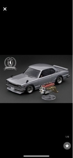 イグニッションモデル WEB限定 1/18 Nissan Skyline 2000 GT-R (KPGC10) Silver 10th Anniversary With Engine IG3234 ハコスカ S20