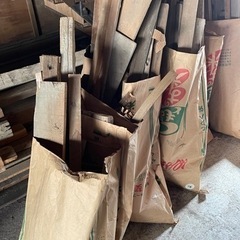 廃木材　薪に