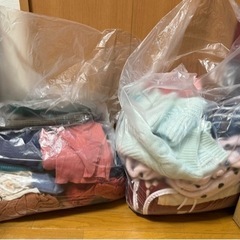 【お取引中】レディース　服袋　2袋まとめて