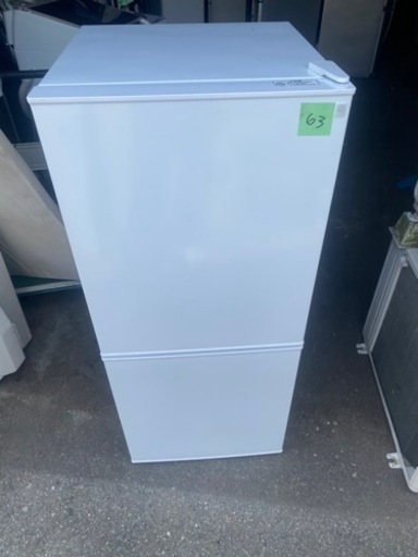 NO63❗️ 福岡市内配送無料　2022年式　ニトリ 106L 2ドア冷蔵庫 Nグラシア WH