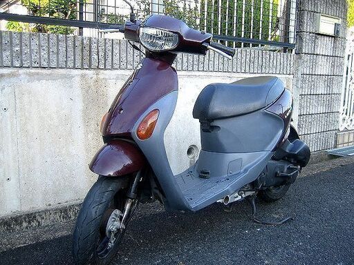 <売約済み> 原付スクーター  軽整備済み・実働　Let's4(レッツ４)　4サイクル・シャッターキー　引き取り歓迎