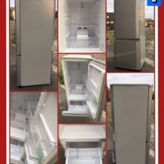 🔰配送設置無料🚚当日配送‼️　人気商品！【三菱】冷凍冷蔵庫 146L〜168L🔰大きめサイズ🎖️1,2,3人でもご使用できます🎖️　洗濯機　も出品　🔰　大阪　兵庫　京都　奈良　和歌山　滋賀　🔶の画像