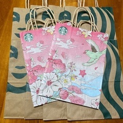 【値下げしました‼️】スターバックス ショッパー/紙袋①（10点セット）の画像