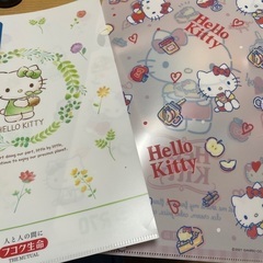 キティちゃん　クリアファイルの画像