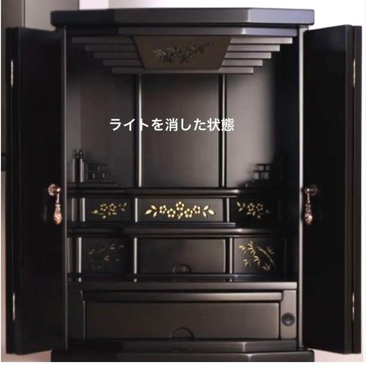 お値引き中 美品 高級仏壇 黒檀調