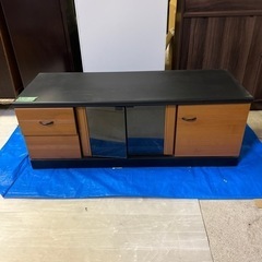 おしゃれなテレビ台　茶色家具 収納家具 テレビ台