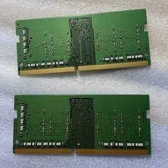 メモリ　ddr4 sodimm 4gb✗2 パソコン PCパーツの画像