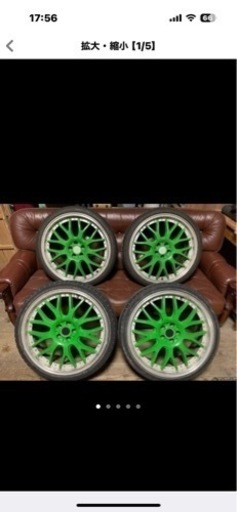 30プリウス　19インチ　ホイール