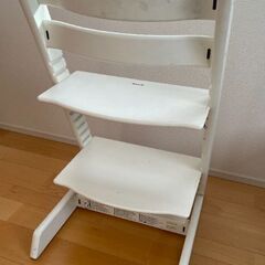 ストッケ トリップトラップ 白 STOKKEの画像