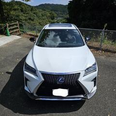 レクサスRX450h　Fスポーツ　サンルーフ有　走行中テレビ可　メインキースペアキーカードキー有の画像