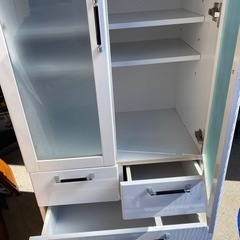 整理棚　家具 収納家具 食器棚、キッチン収納の画像